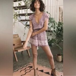 Spell dahlia playsuit